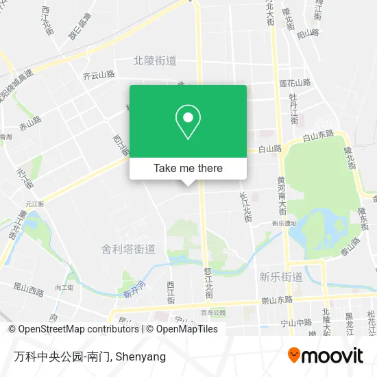 万科中央公园-南门 map