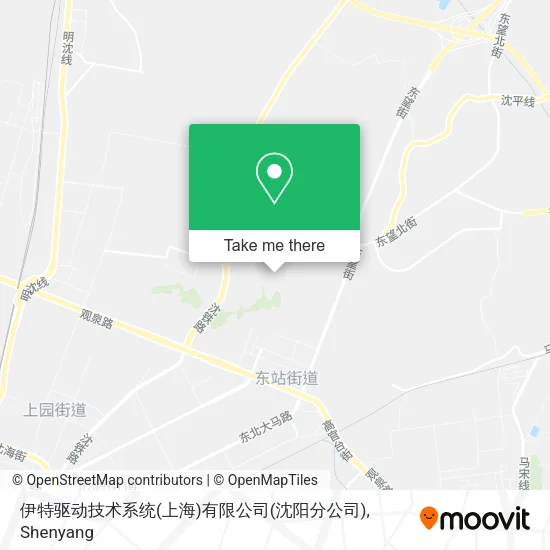 伊特驱动技术系统(上海)有限公司(沈阳分公司) map
