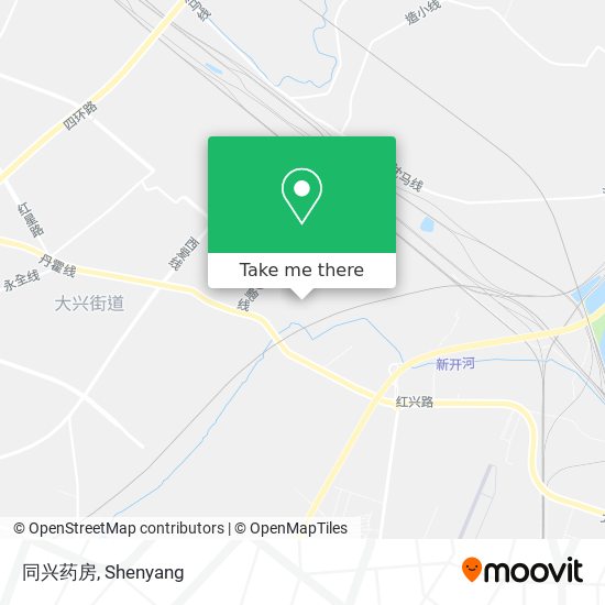同兴药房 map