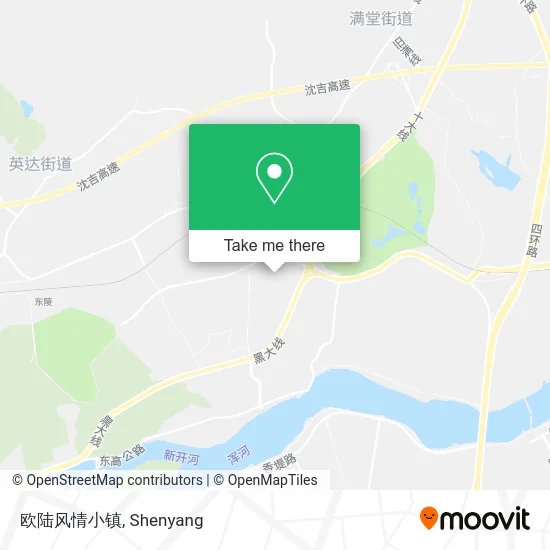 欧陆风情小镇 map