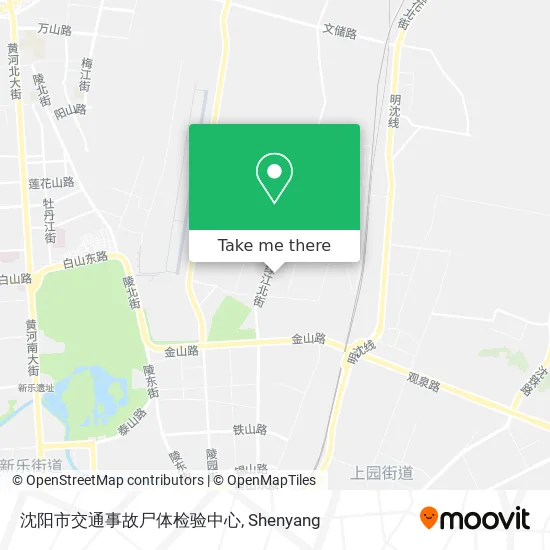 沈阳市交通事故尸体检验中心 map