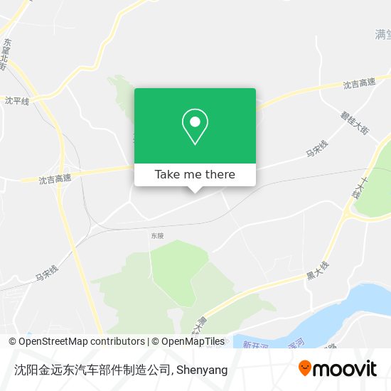 沈阳金远东汽车部件制造公司 map