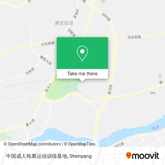 中国成人拓展运动训练基地 map