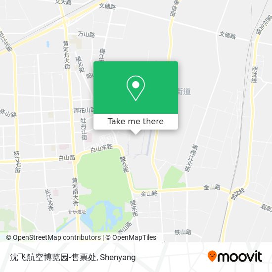 沈飞航空博览园-售票处 map