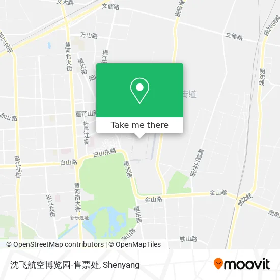 沈飞航空博览园-售票处 map