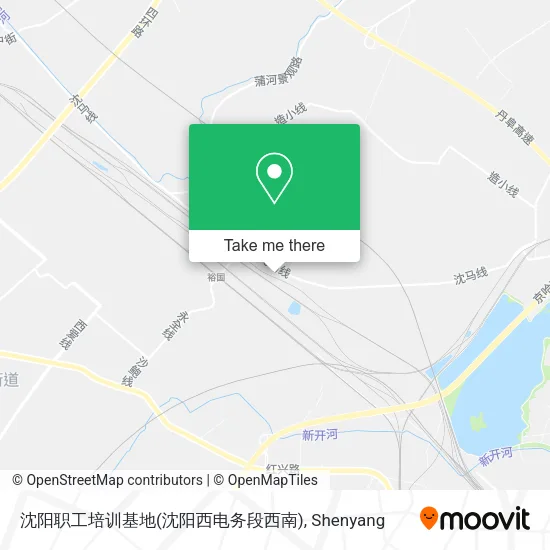 沈阳职工培训基地(沈阳西电务段西南) map