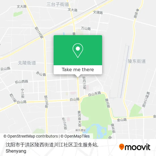 沈阳市于洪区陵西街道川江社区卫生服务站 map