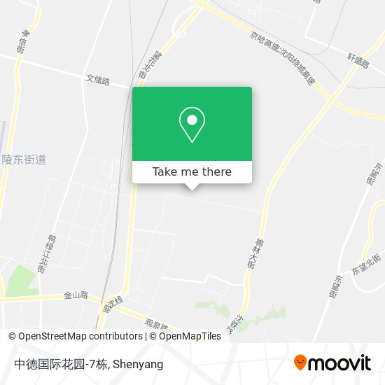中德国际花园-7栋 map