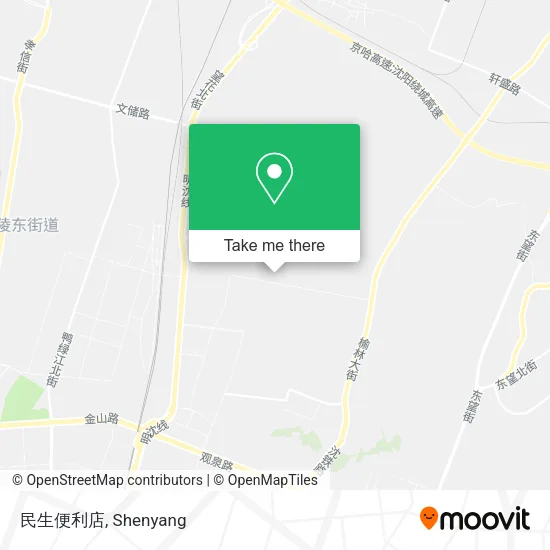 民生便利店 map