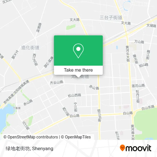 绿地老街坊 map