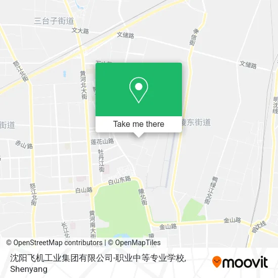 沈阳飞机工业集团有限公司-职业中等专业学校 map