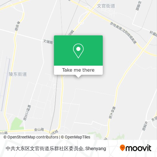 中共大东区文官街道乐群社区委员会 map