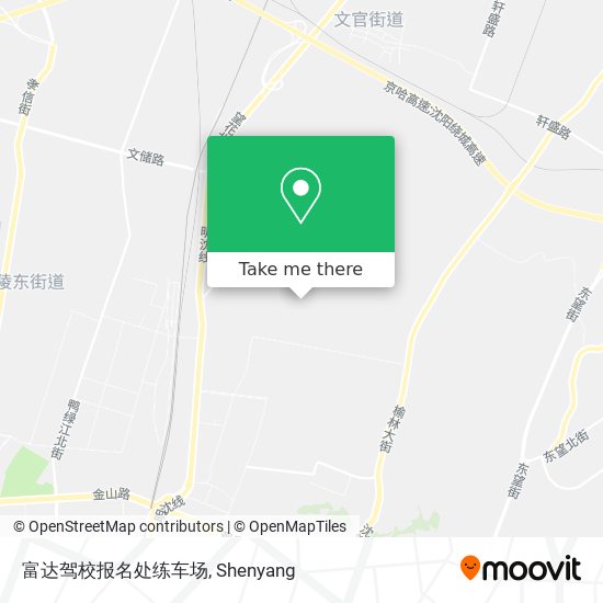 富达驾校报名处练车场 map