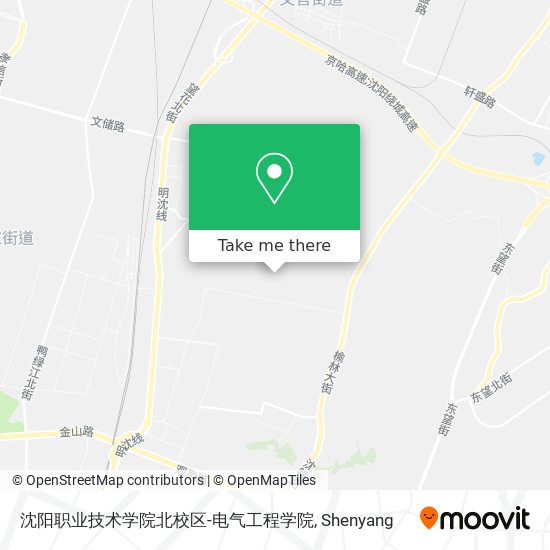 沈阳职业技术学院北校区-电气工程学院 map