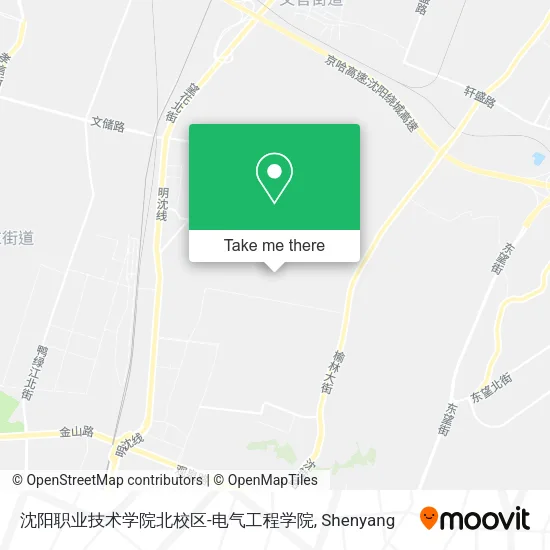 沈阳职业技术学院北校区-电气工程学院 map