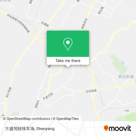 方盛驾校练车场 map