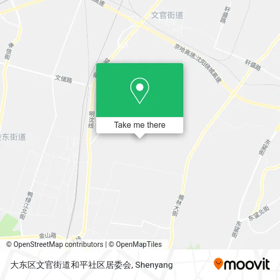 大东区文官街道和平社区居委会 map