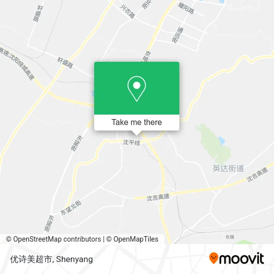 优诗美超市 map