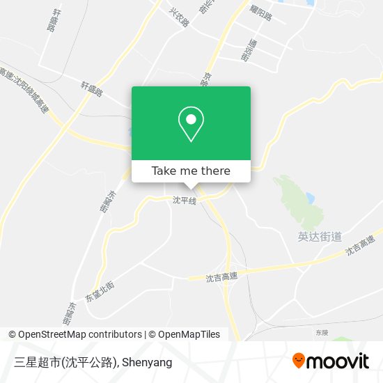 三星超市(沈平公路) map