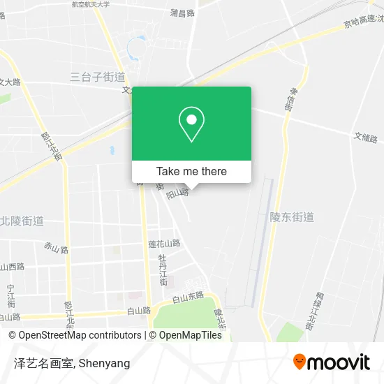泽艺名画室 map