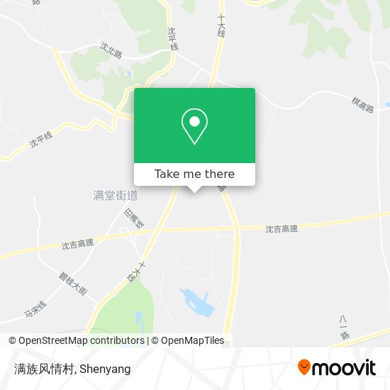 满族风情村 map