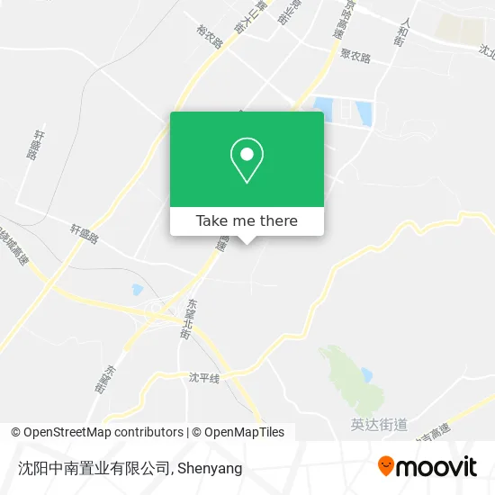 沈阳中南置业有限公司 map