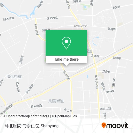 环北医院-门诊住院 map