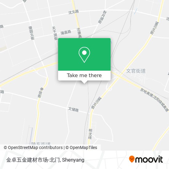 金卓五金建材市场-北门 map