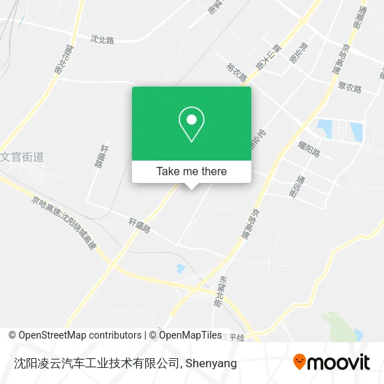 沈阳凌云汽车工业技术有限公司 map