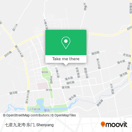 七星九龙湾-东门 map