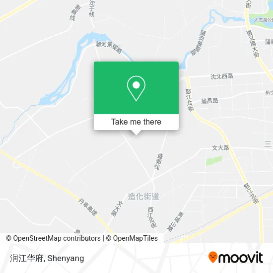 润江华府 map