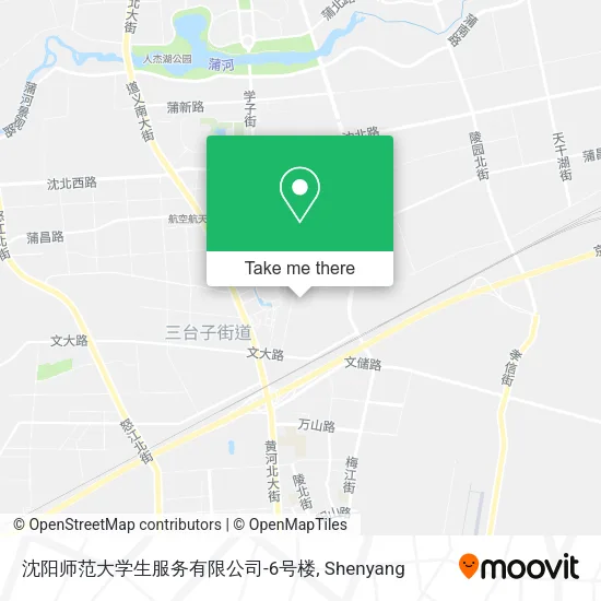 沈阳师范大学生服务有限公司-6号楼 map