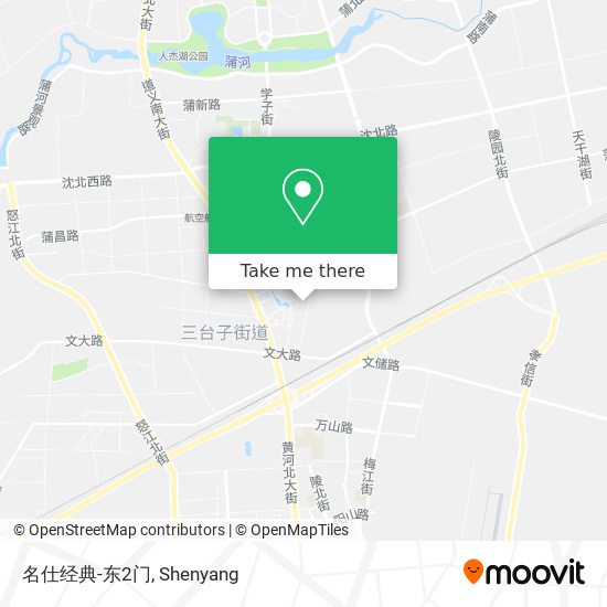 名仕经典-东2门 map