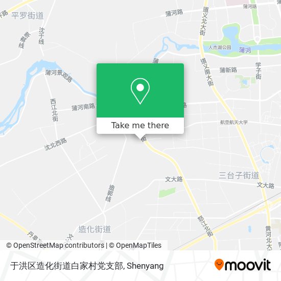 于洪区造化街道白家村党支部 map