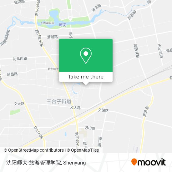 沈阳师大-旅游管理学院 map