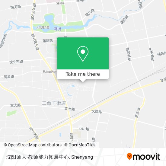 沈阳师大-教师能力拓展中心 map