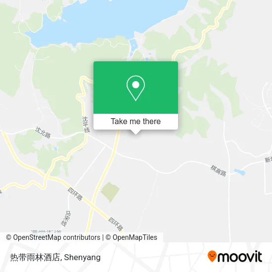 热带雨林酒店 map
