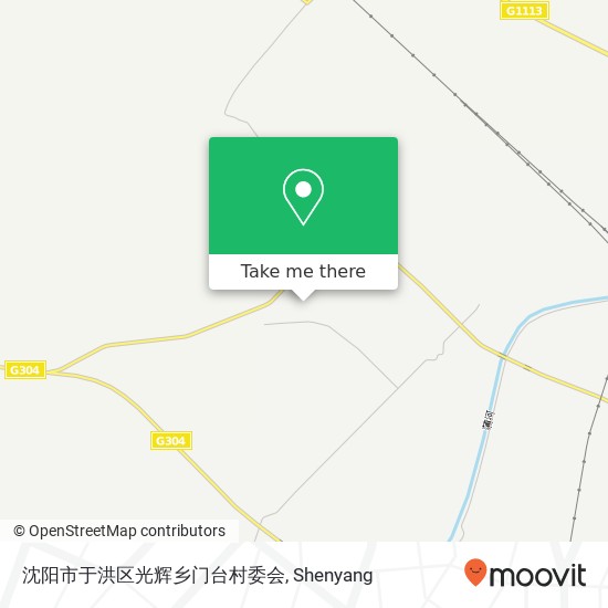 沈阳市于洪区光辉乡门台村委会 map
