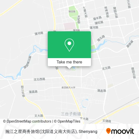 瀚江之星商务旅馆(沈阳道义南大街店) map