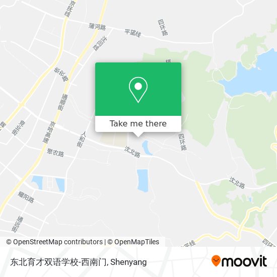 东北育才双语学校-西南门 map