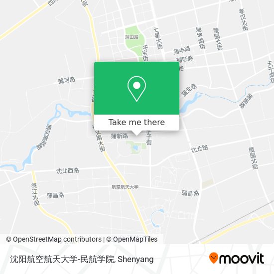 沈阳航空航天大学-民航学院 map