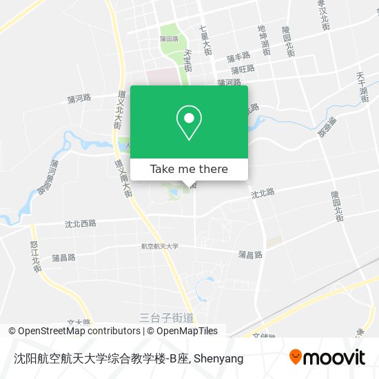 沈阳航空航天大学综合教学楼-B座 map