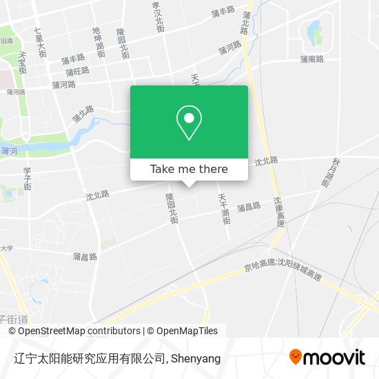 辽宁太阳能研究应用有限公司 map