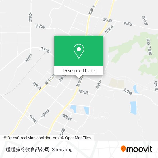 碰碰凉冷饮食品公司 map