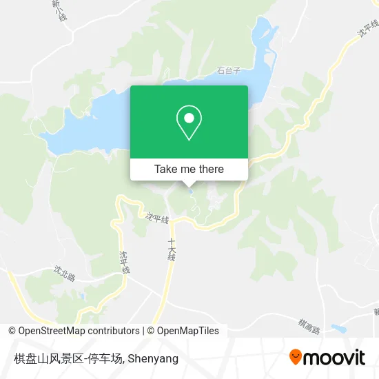 棋盘山风景区-停车场 map
