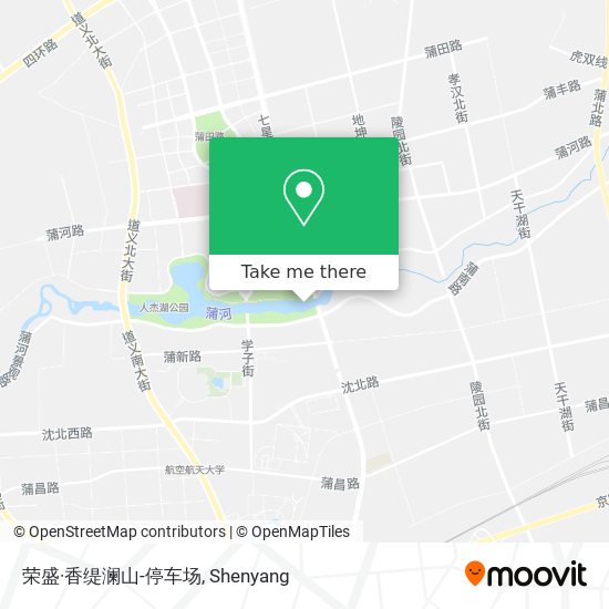 荣盛·香缇澜山-停车场 map