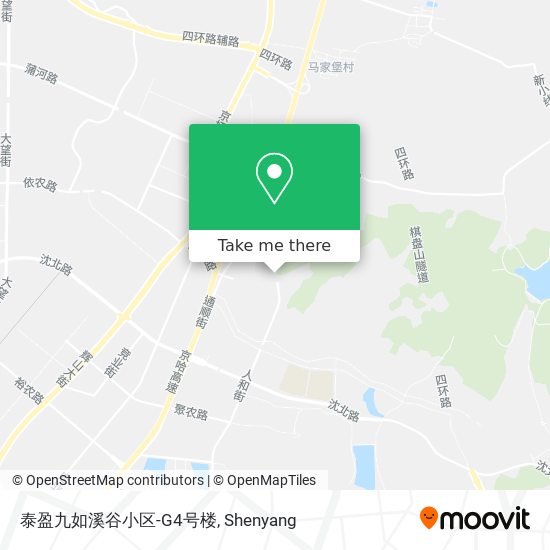 泰盈九如溪谷小区-G4号楼 map