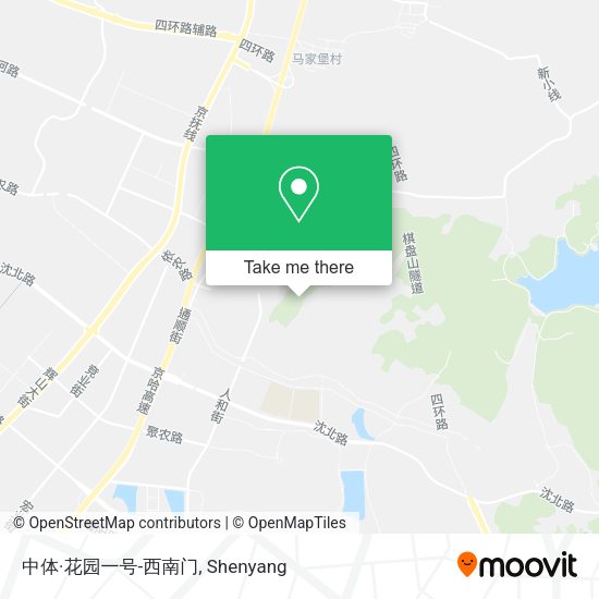 中体·花园一号-西南门 map