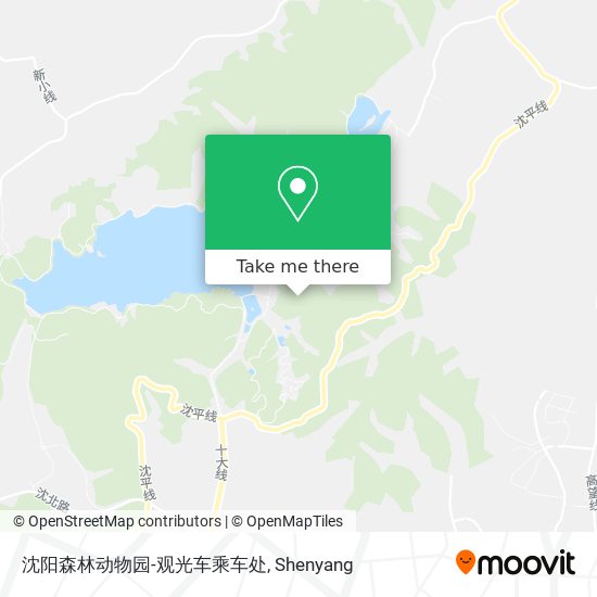 沈阳森林动物园-观光车乘车处 map