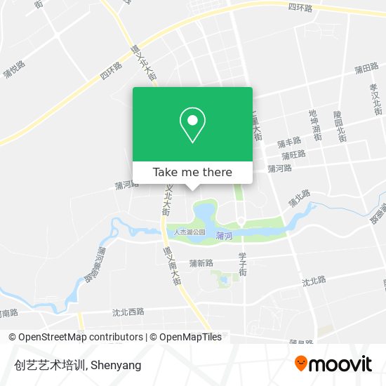 创艺艺术培训 map